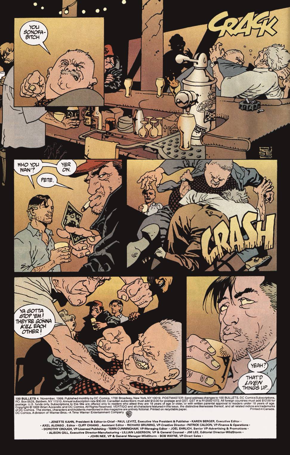 100 Bullets Issue #4 - Page 3