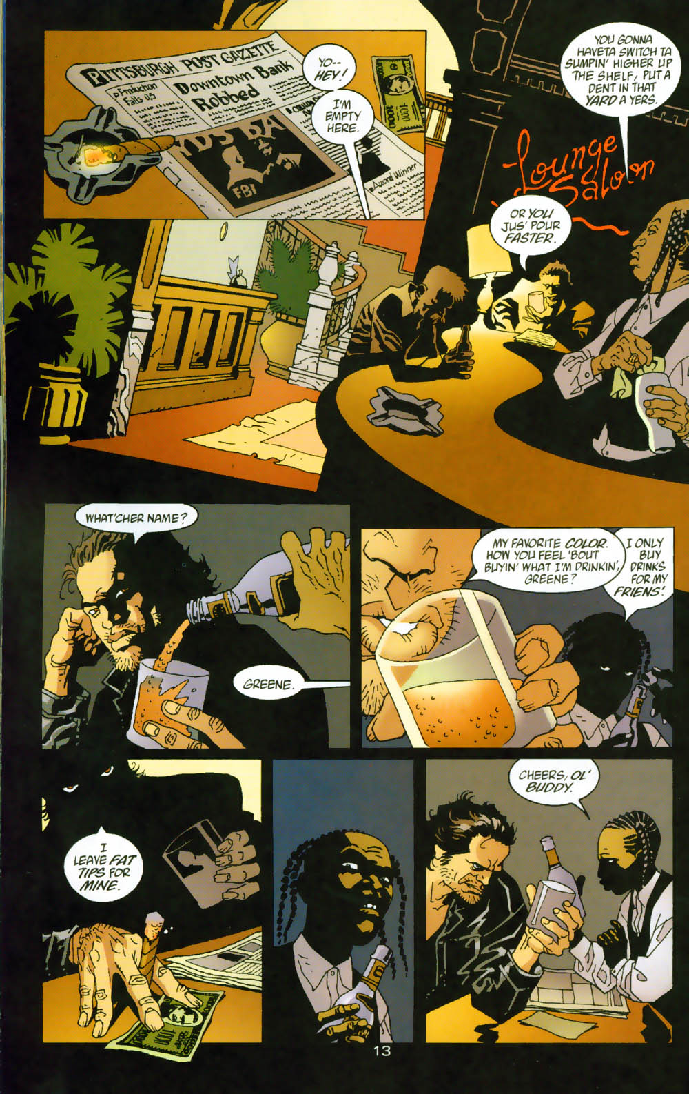 100 Bullets Issue #40 - Page 16