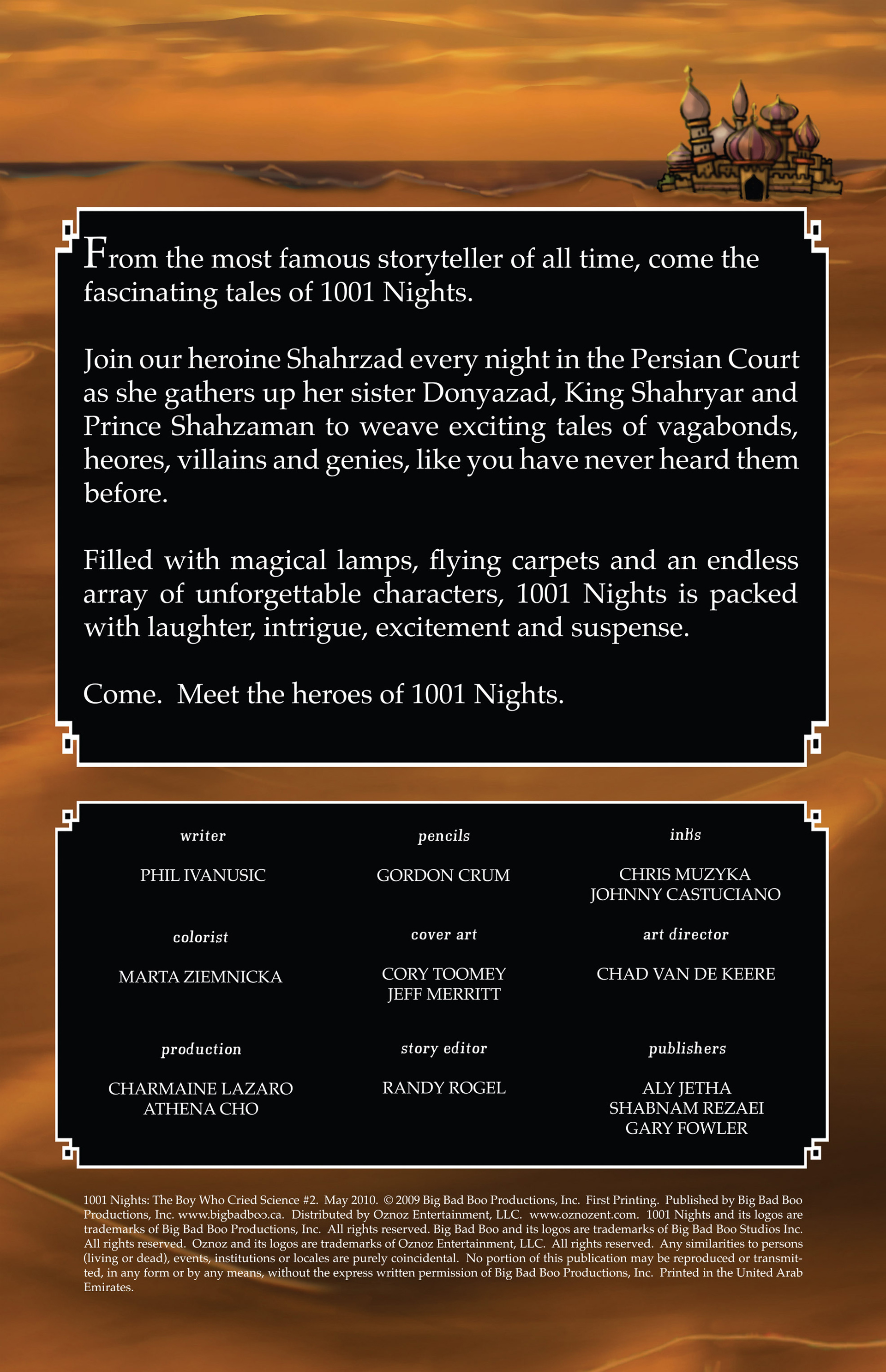 1001 Nights Issue #2 - Page 2