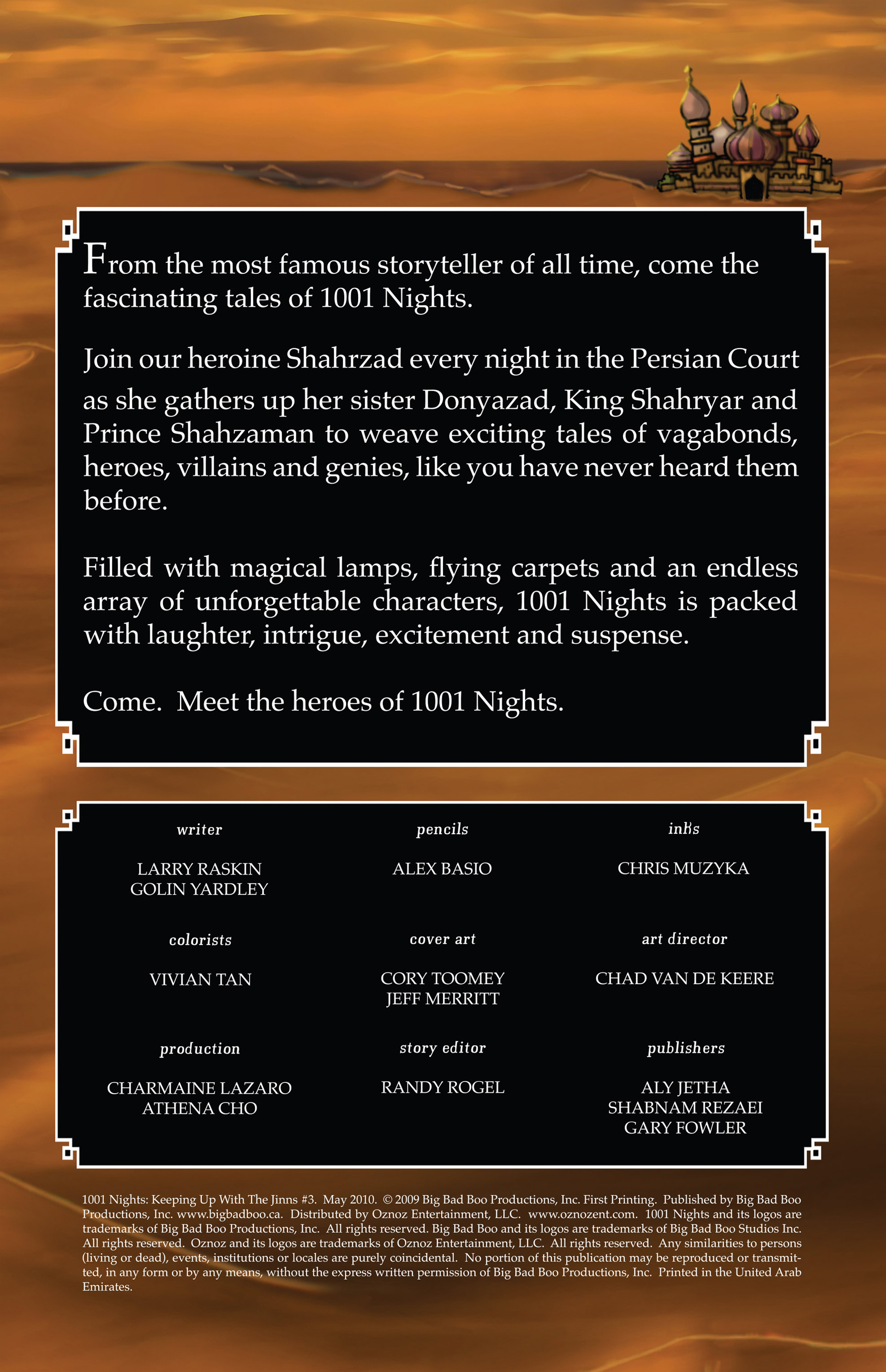 1001 Nights Issue #3 - Page 2