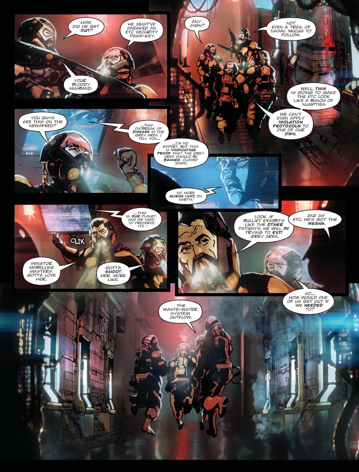 2000 AD Issue #2038 - Page 23