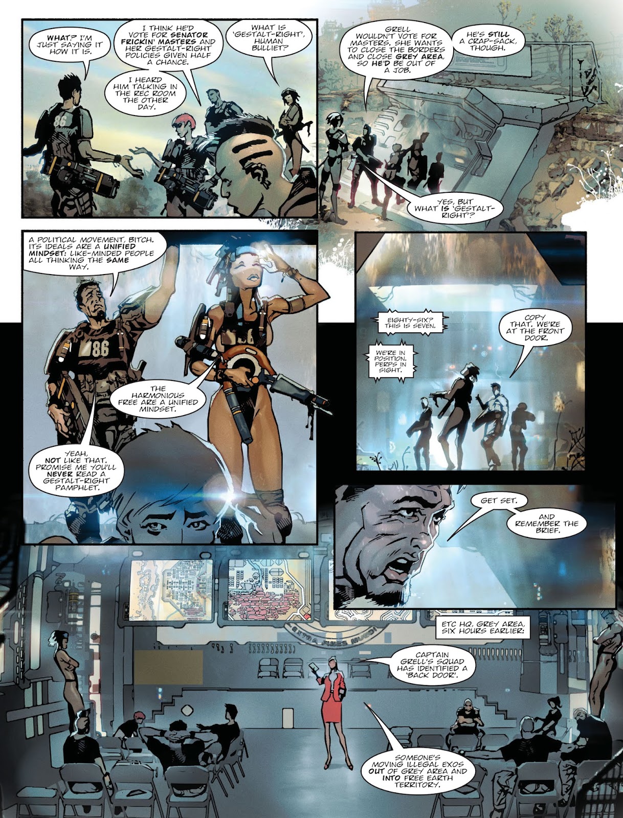 2000 AD Issue #2040 - Page 22