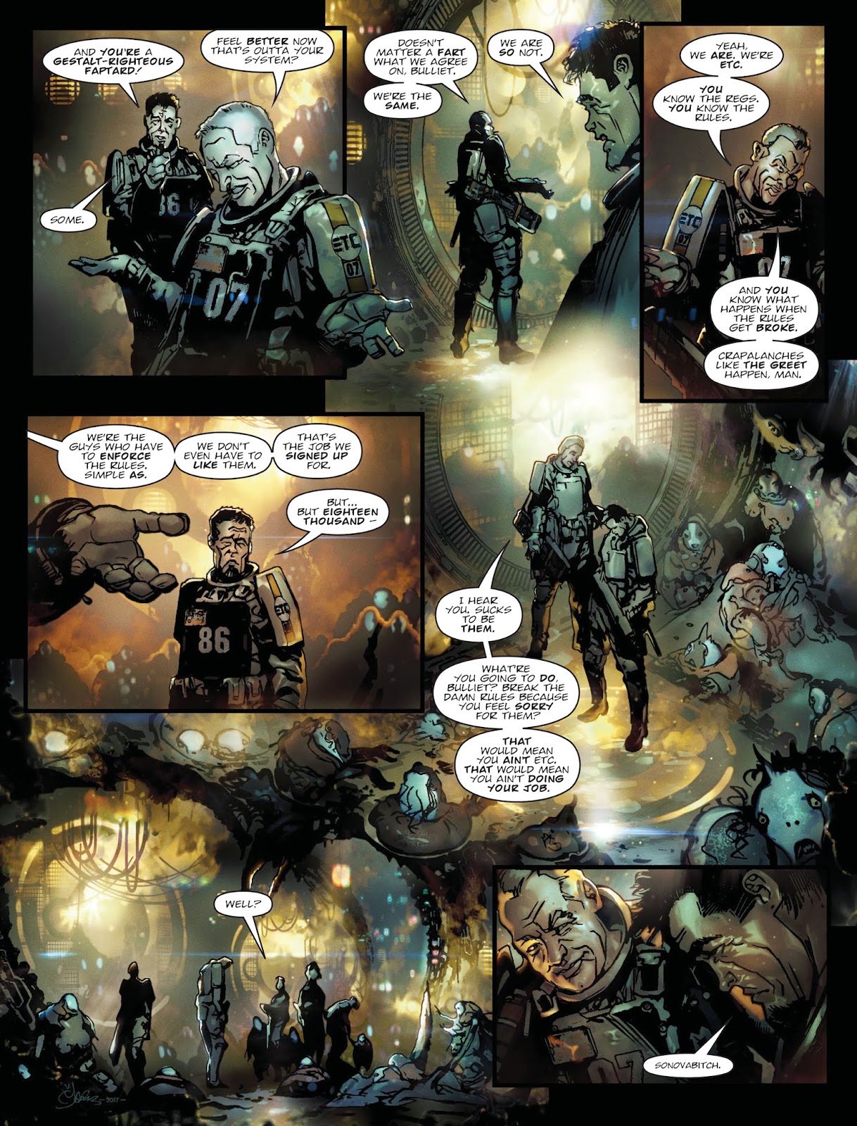 2000 AD Issue #2044 - Page 11