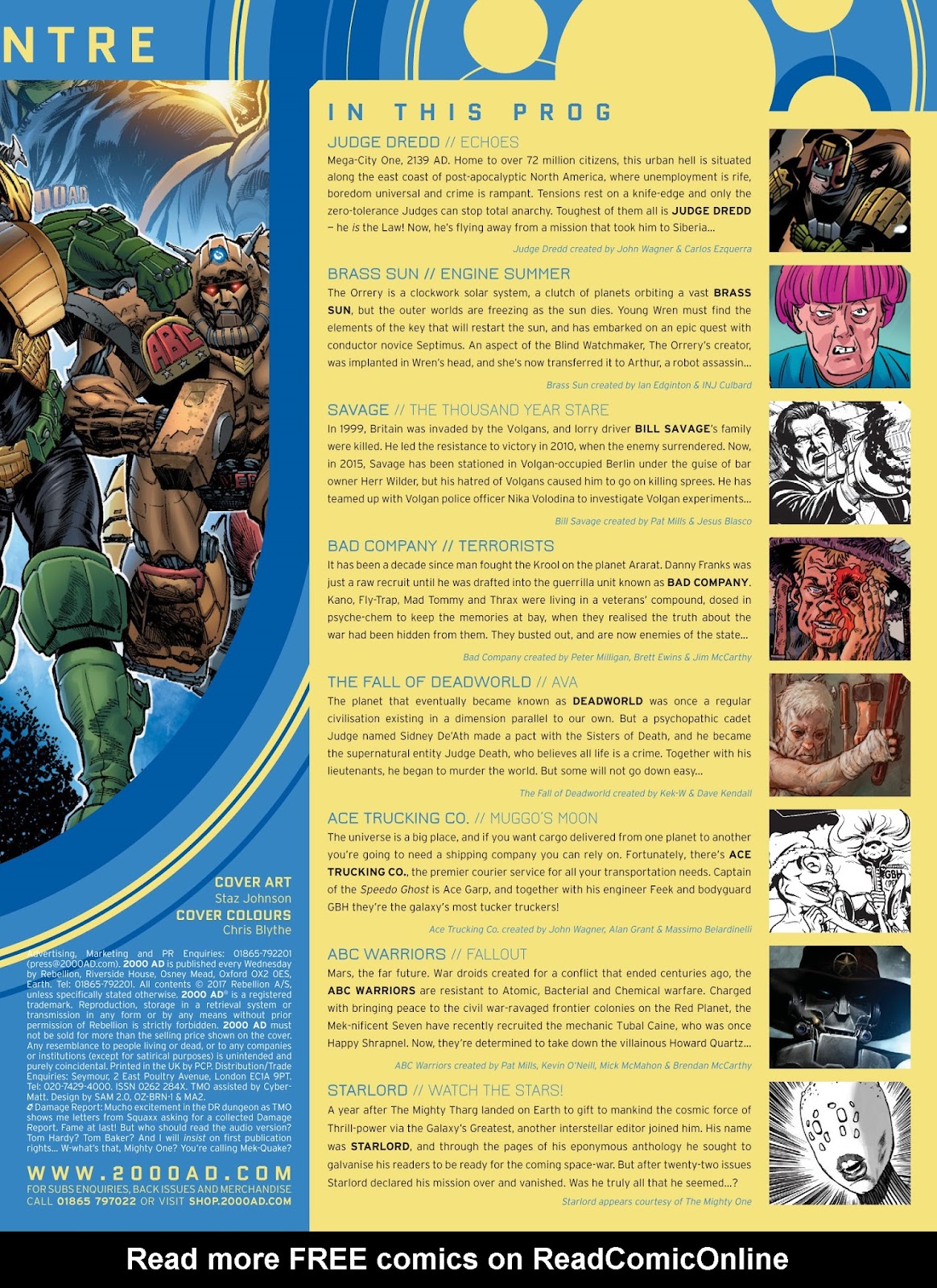 2000 AD Issue #2061 - Page 3