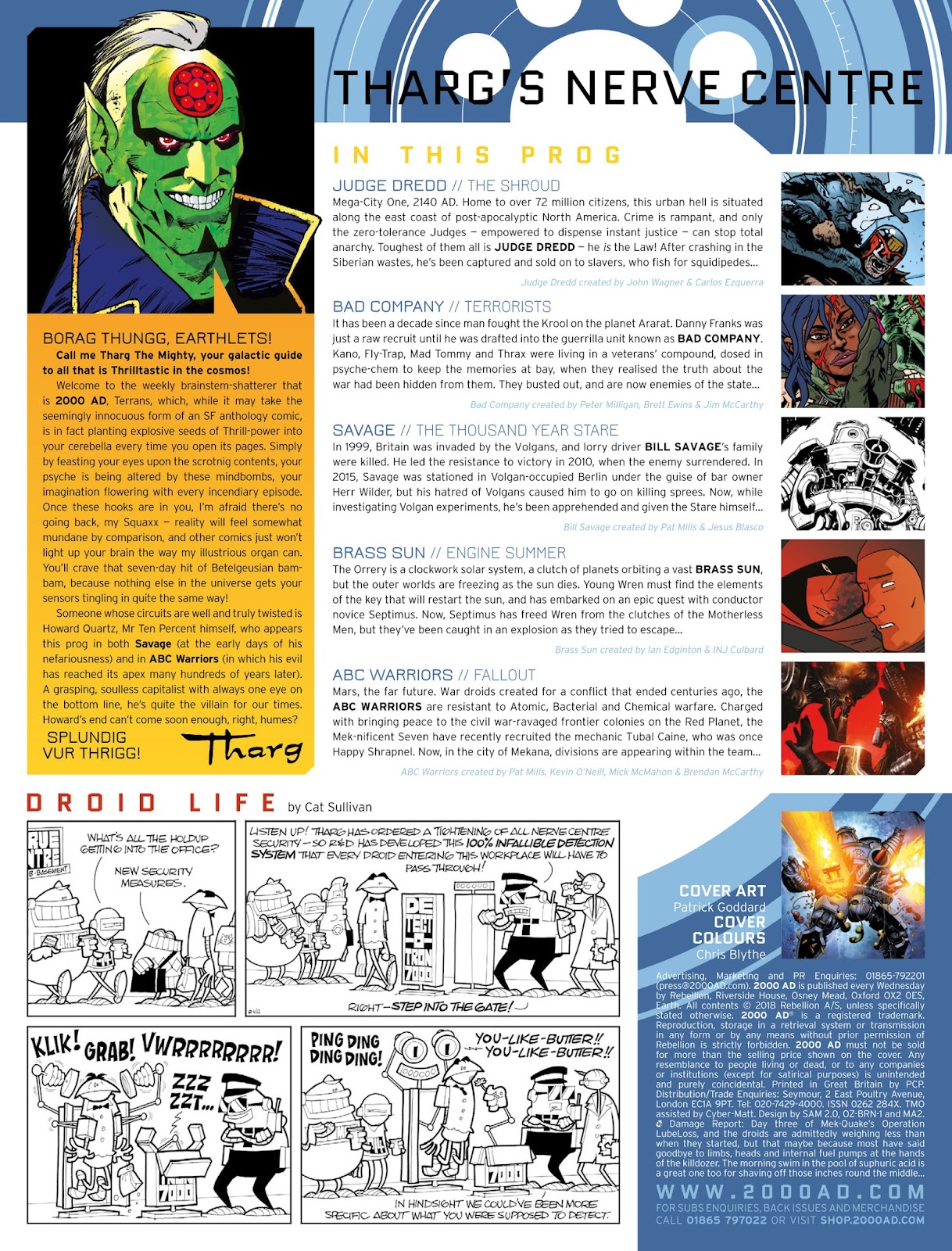 2000 AD Issue #2067 - Page 2
