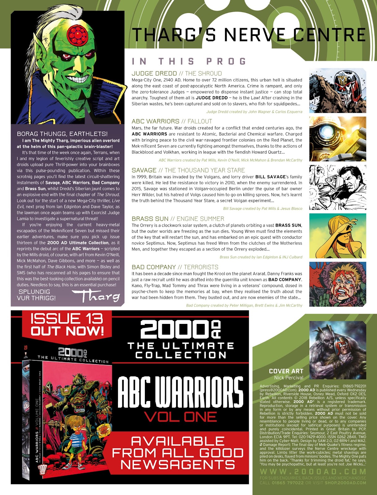 2000 AD Issue #2068 - Page 2