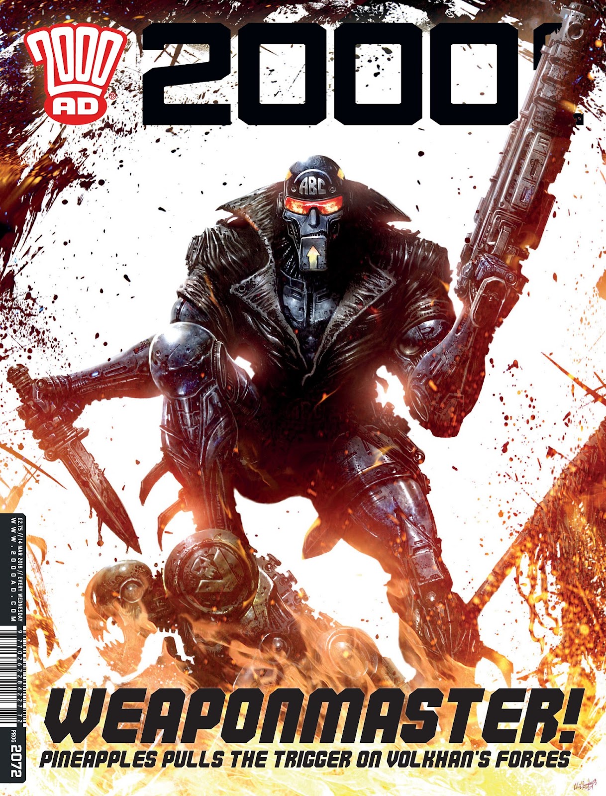 2000 AD Issue #2072 - Page 1
