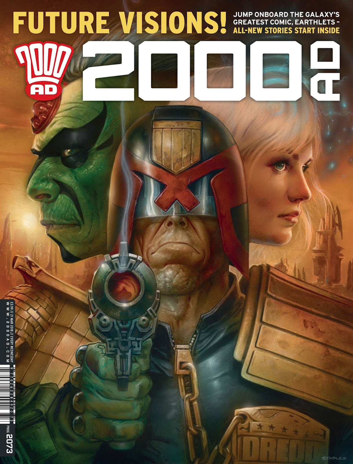 2000 AD Issue #2073 - Page 1