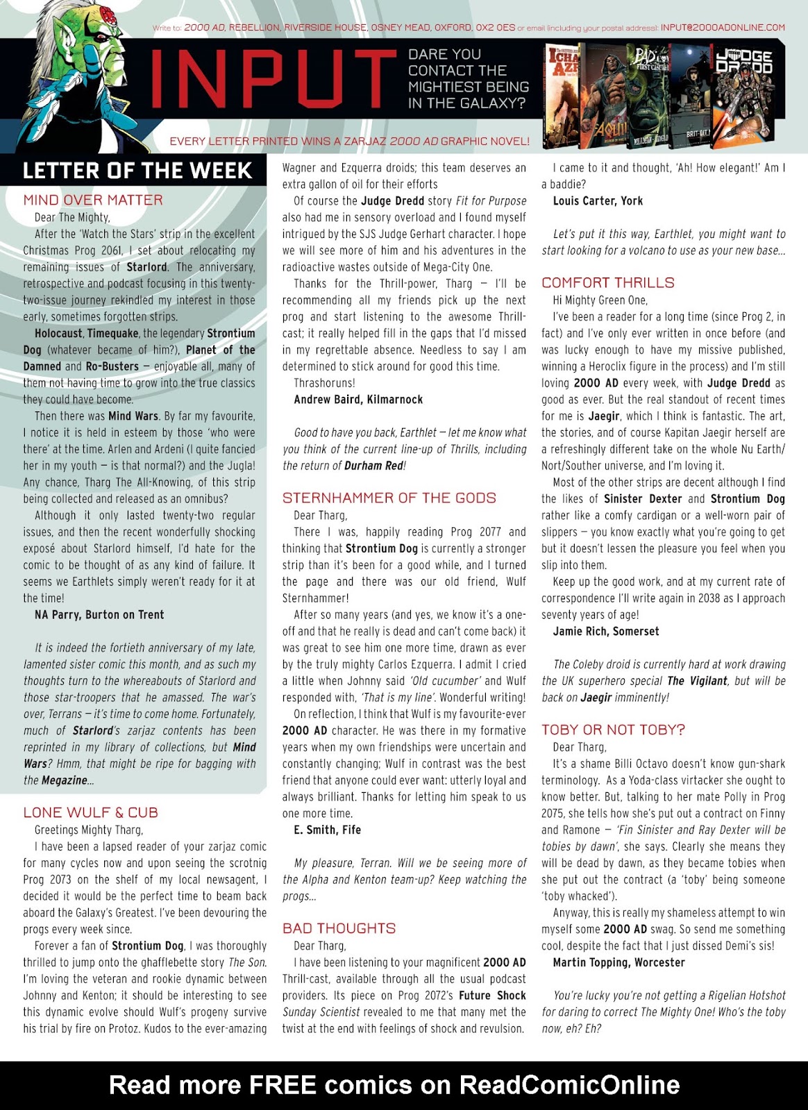 2000 AD Issue #2082 - Page 31