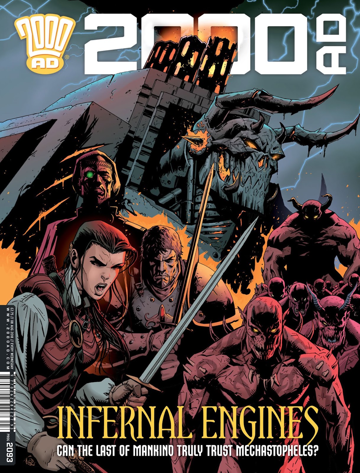 2000 AD Issue #2093 - Page 1