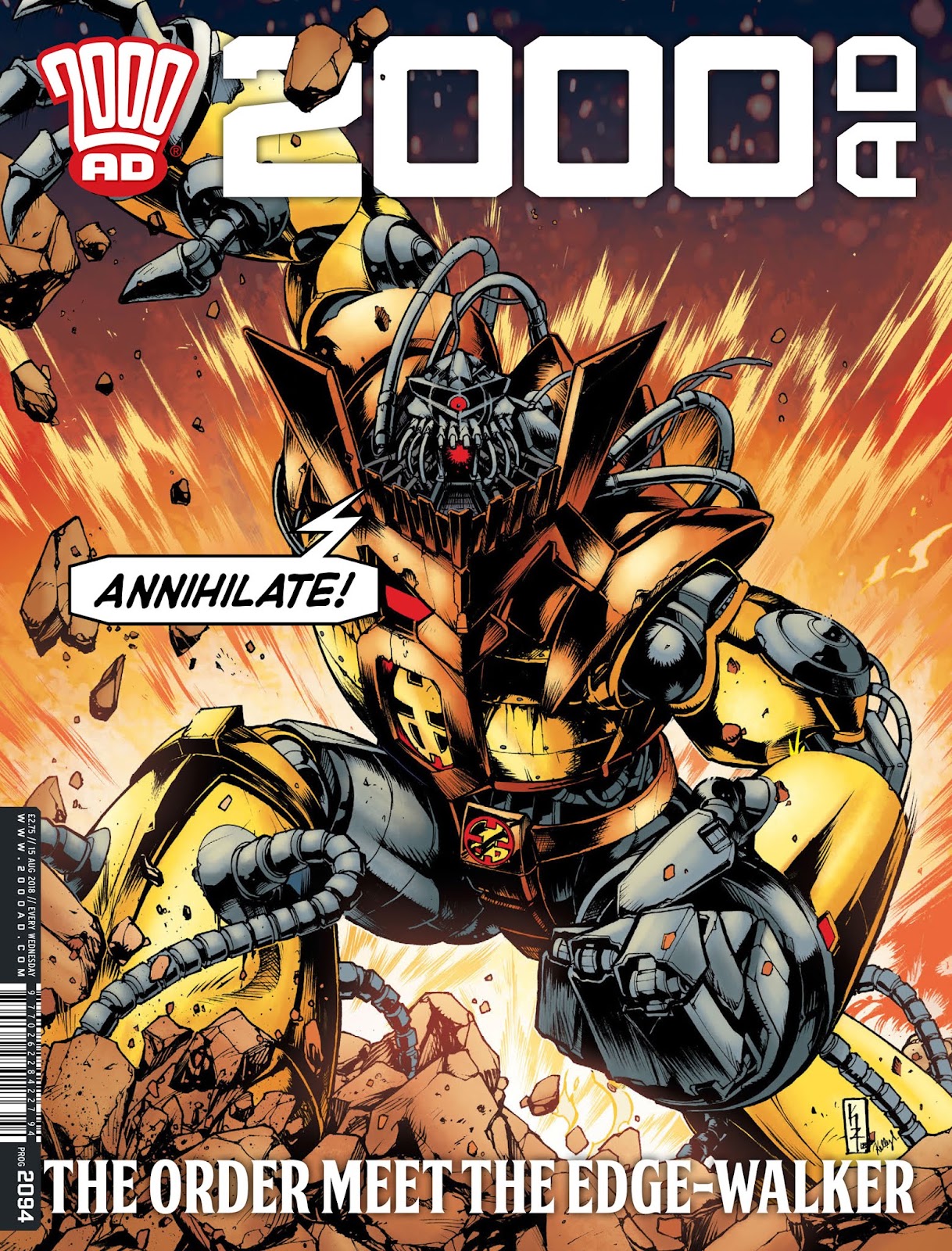 2000 AD Issue #2094 - Page 1