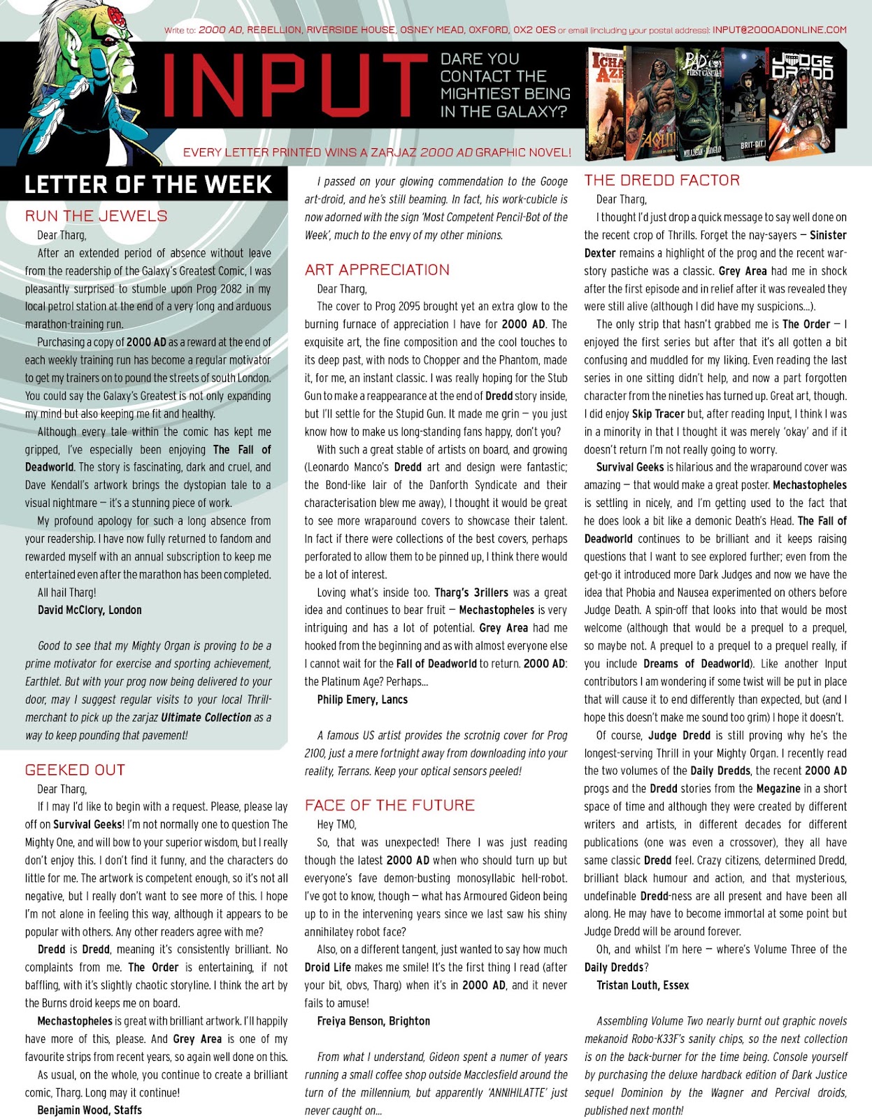 2000 AD Issue #2098 - Page 31