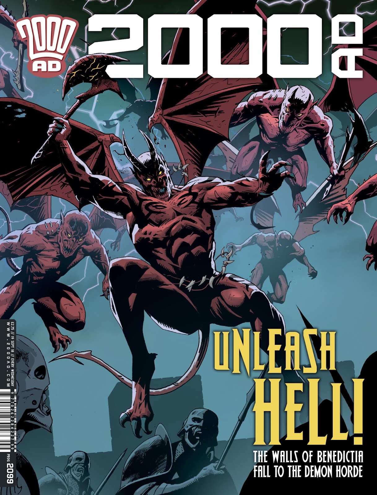 2000 AD Issue #2099 - Page 1