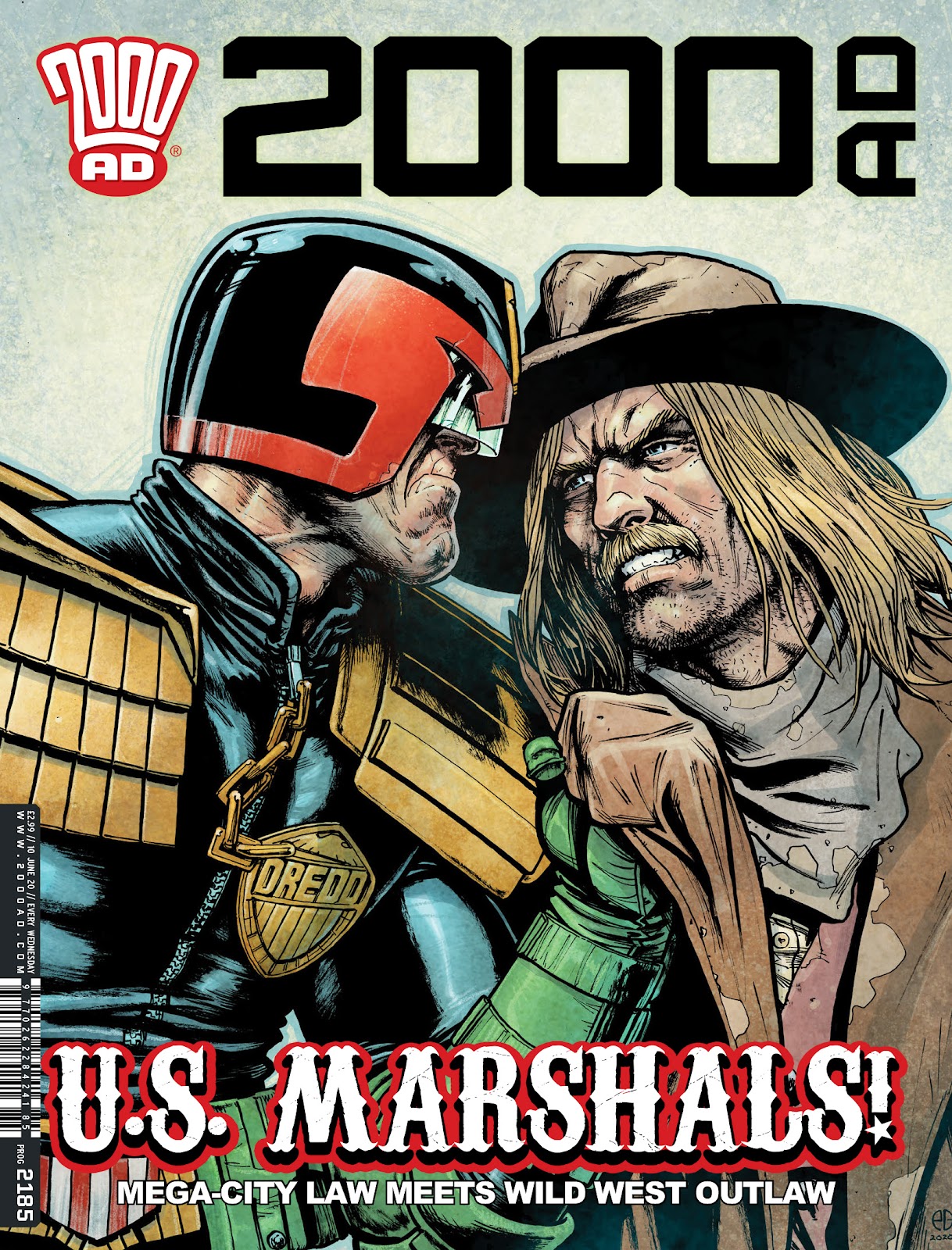 2000 AD Issue #2185 - Page 1