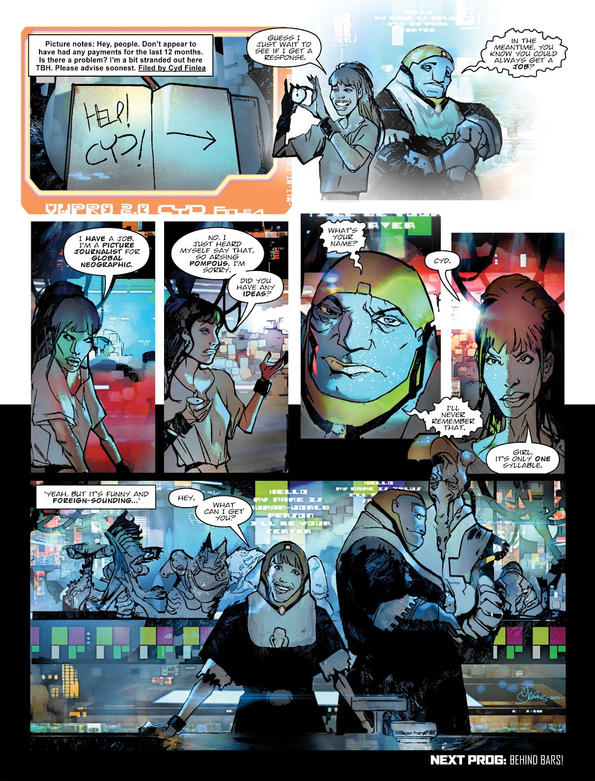 2000 AD Issue #2188 - Page 19
