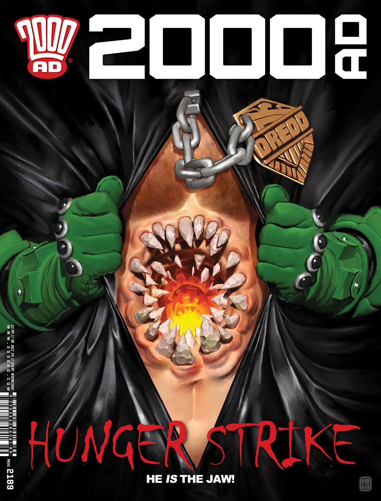 2000 AD Issue #2189 - Page 1