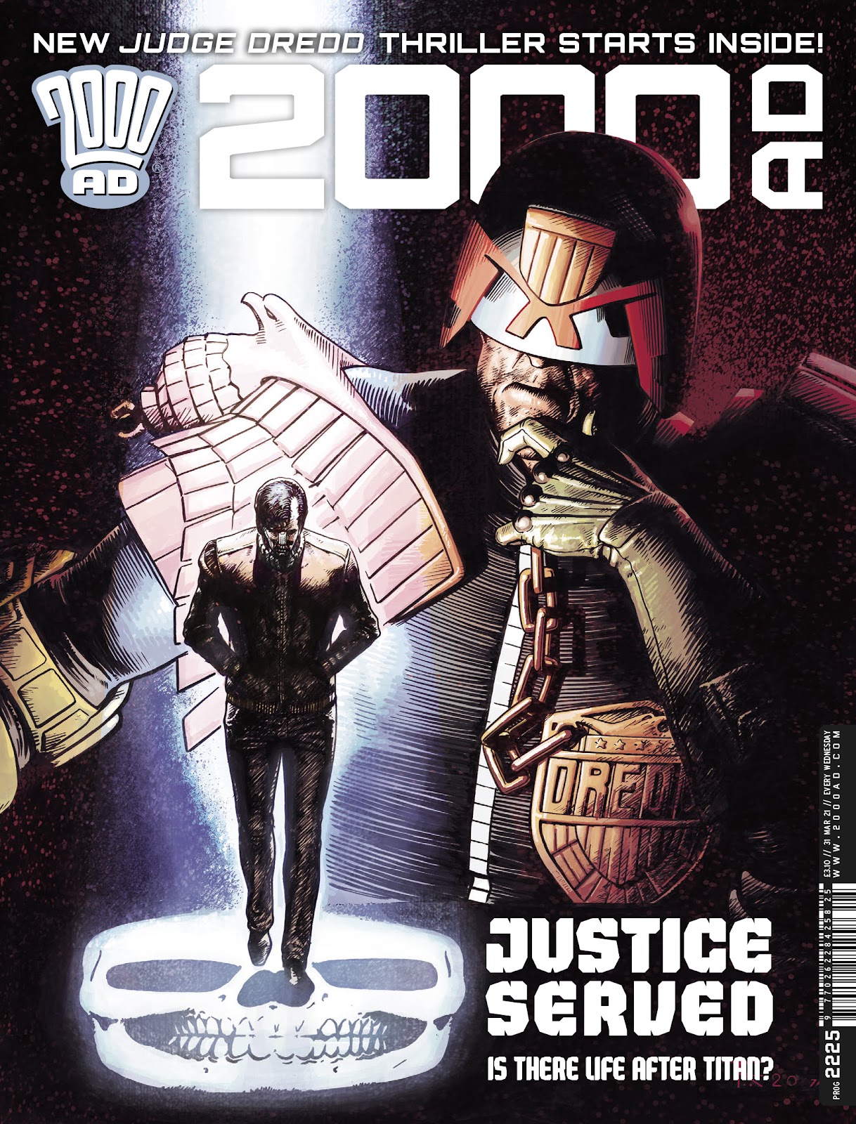 2000 AD Issue #2225 - Page 1