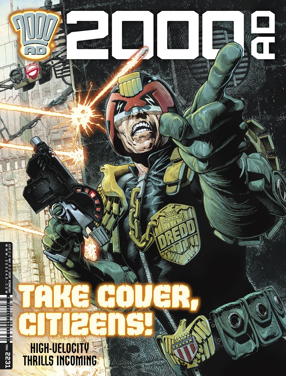2000 AD Issue #2231 - Page 1