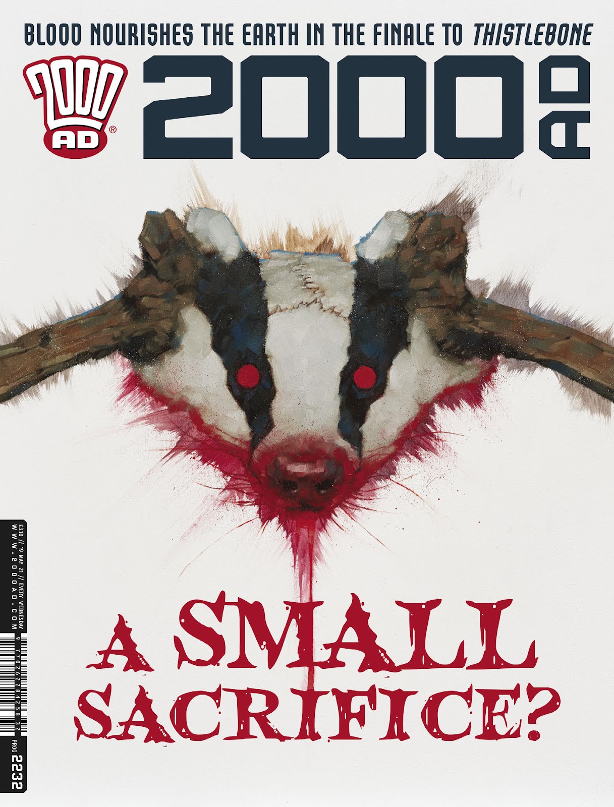 2000 AD Issue #2232 - Page 1