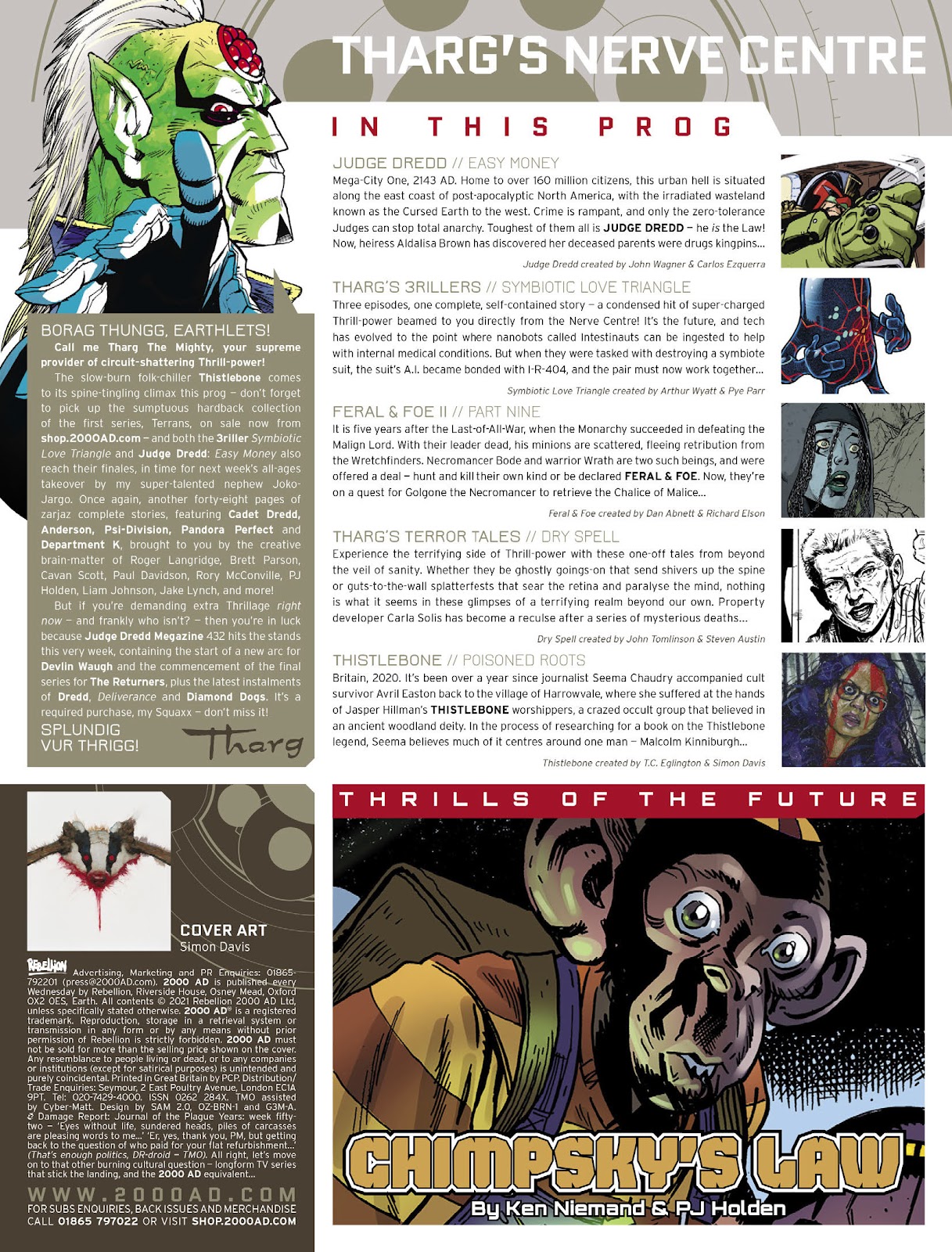 2000 AD Issue #2232 - Page 2