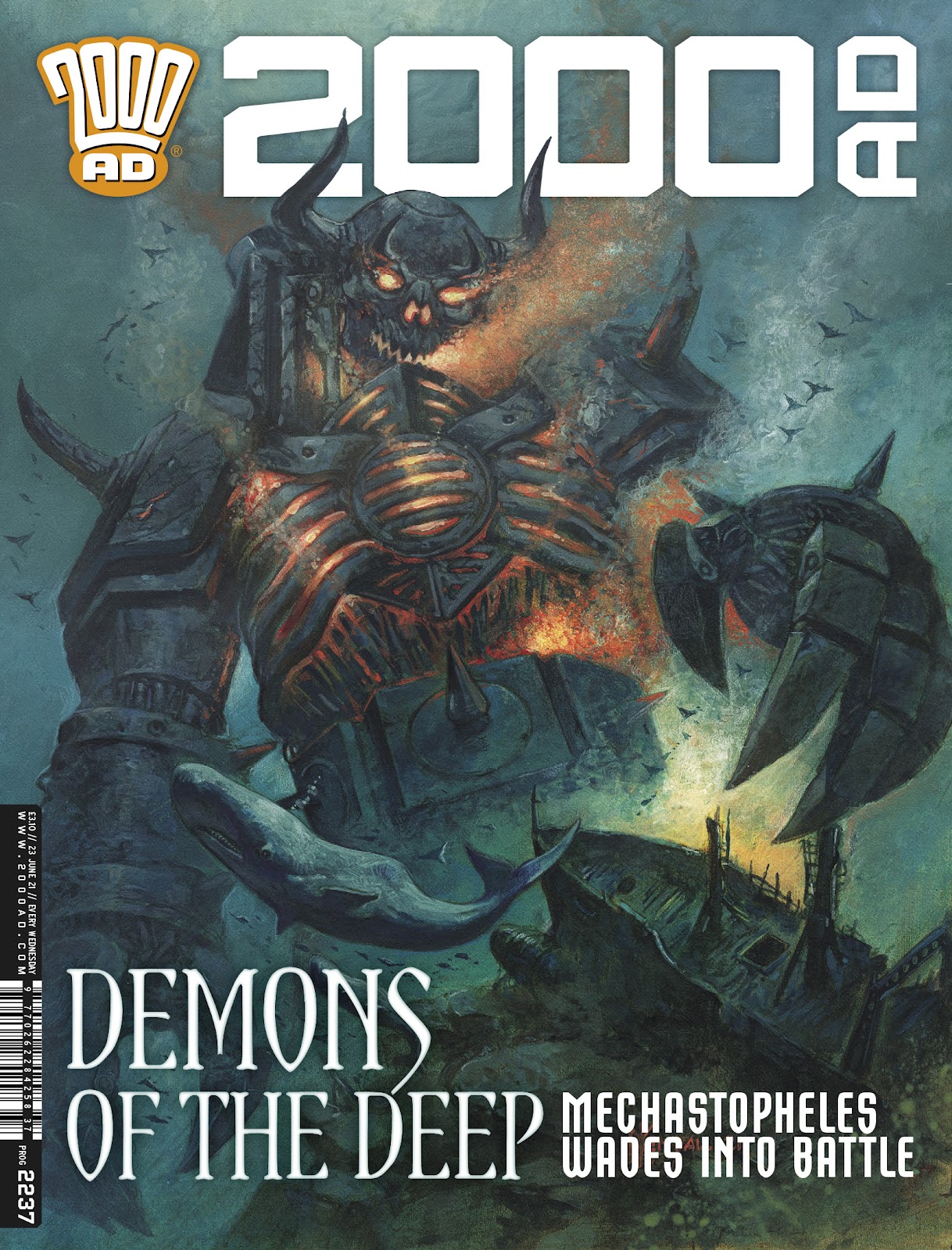 2000 AD Issue #2237 - Page 1