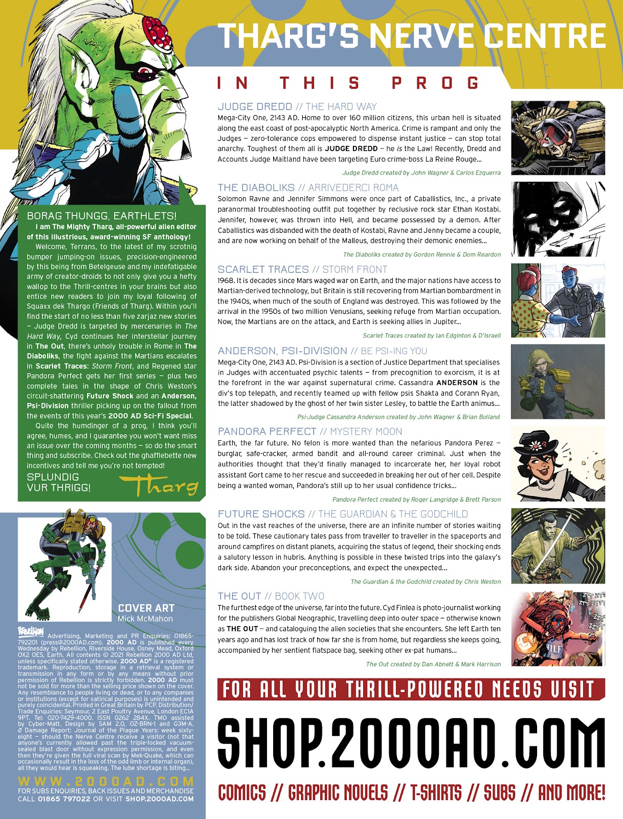 2000 AD Issue #2250 - Page 2
