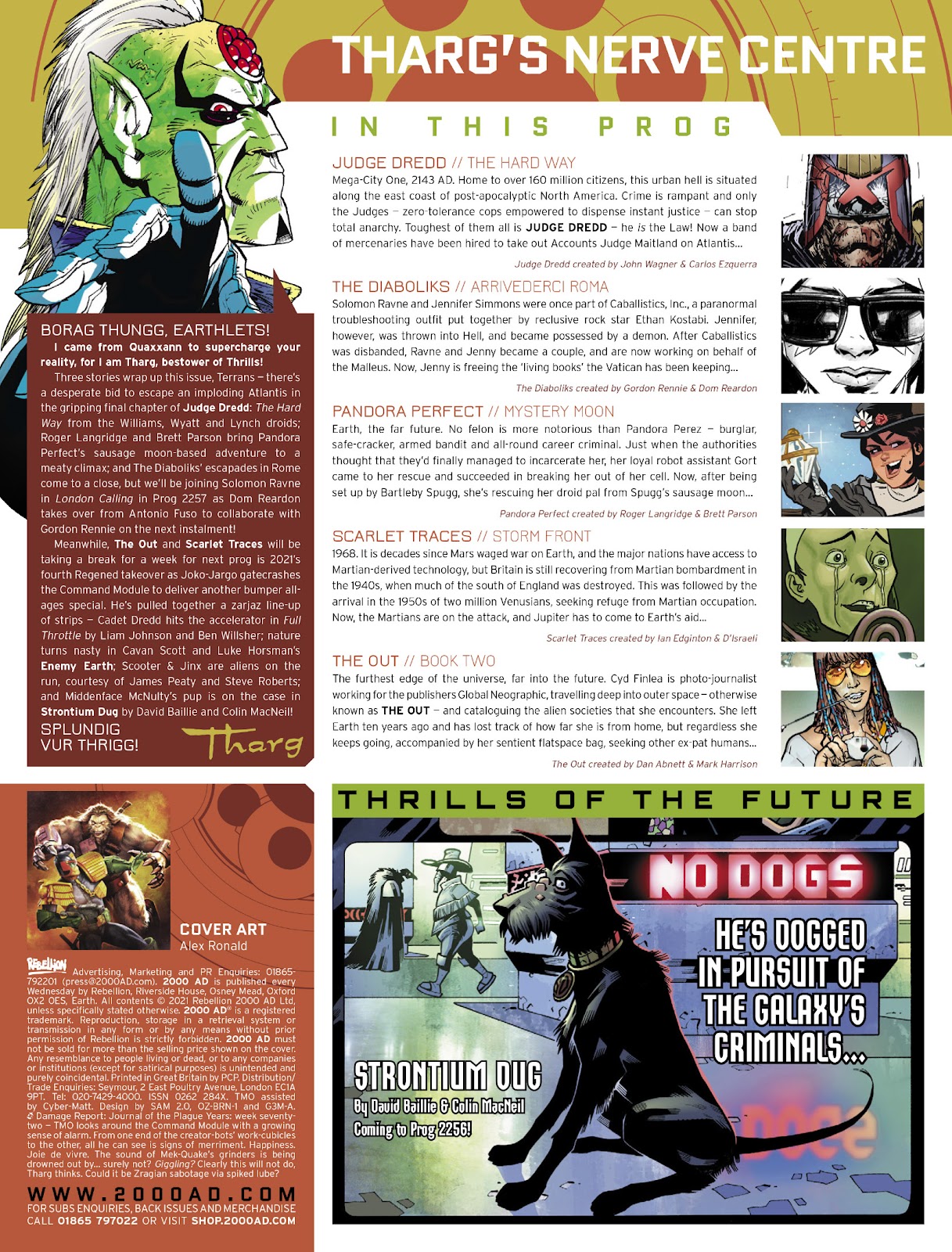 2000 AD Issue #2255 - Page 2