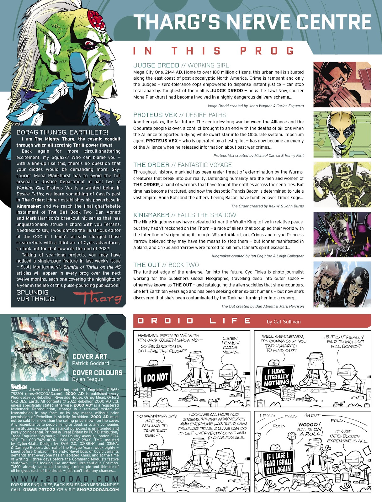 2000 AD Issue #2264 - Page 2