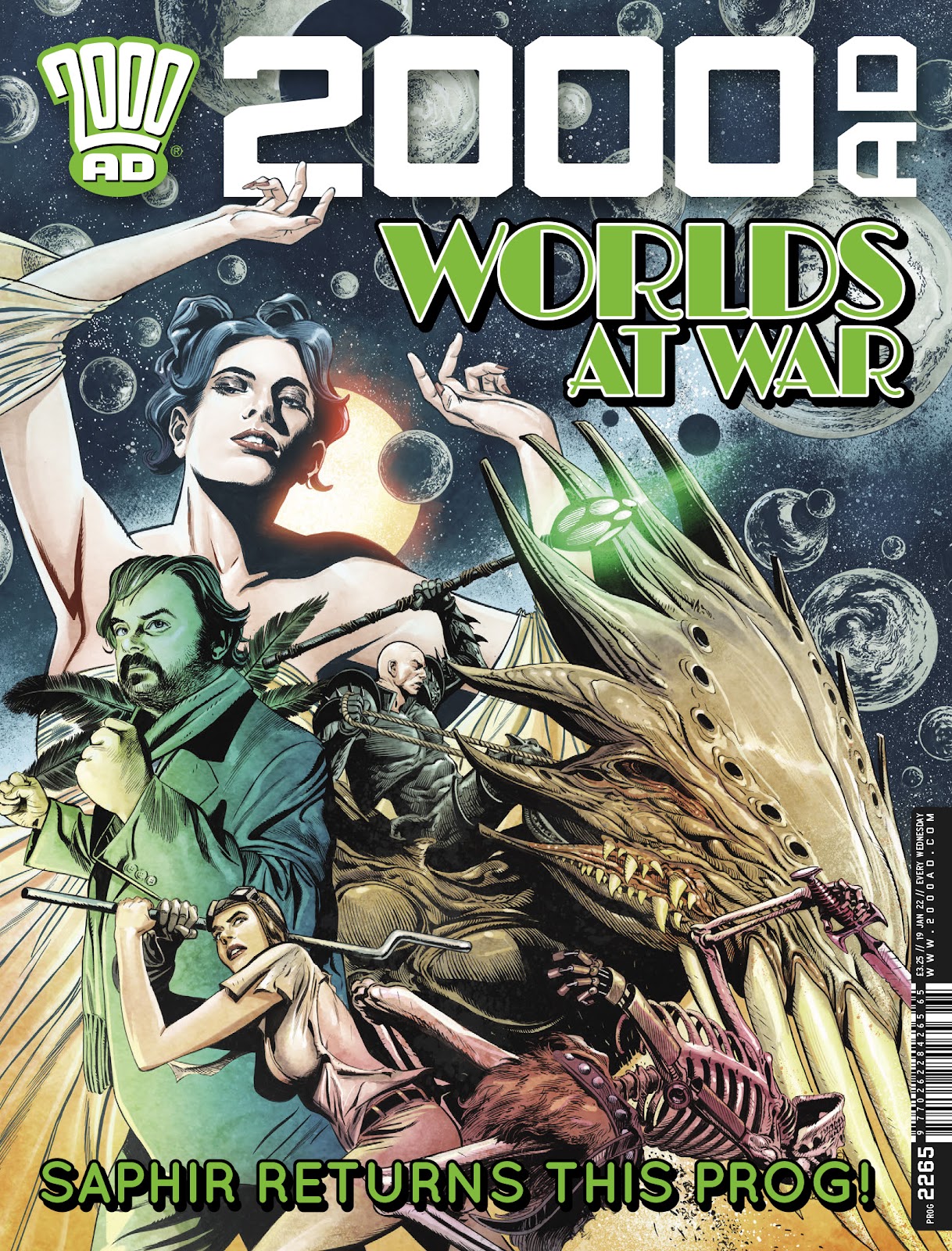 2000 AD Issue #2265 - Page 1