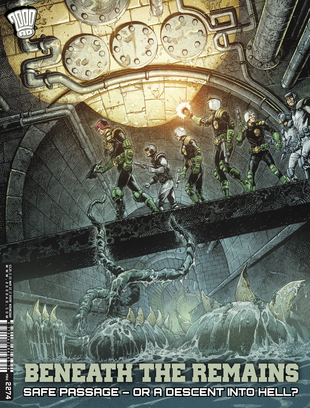 2000 AD Issue #2274 - Page 1