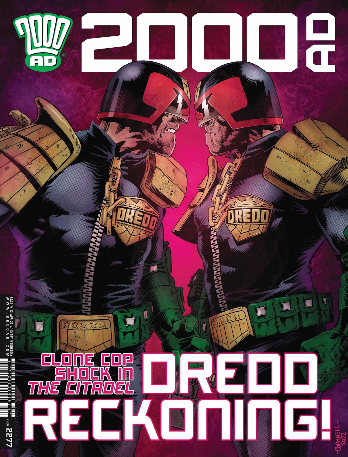 2000 AD Issue #2277 - Page 1
