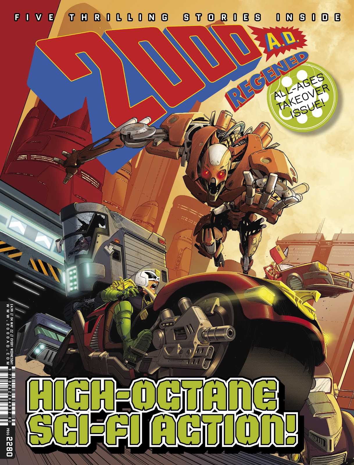 2000 AD Issue #2280 - Page 1