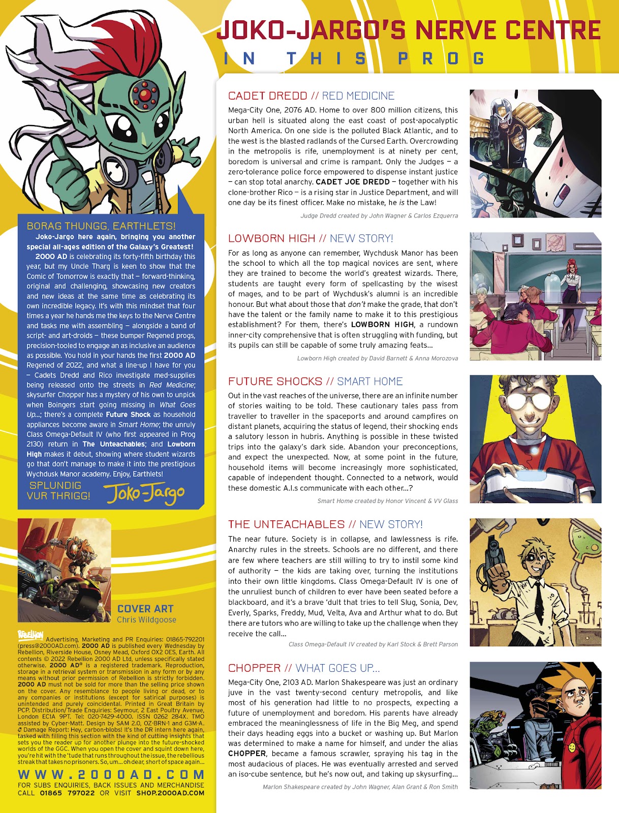 2000 AD Issue #2280 - Page 2