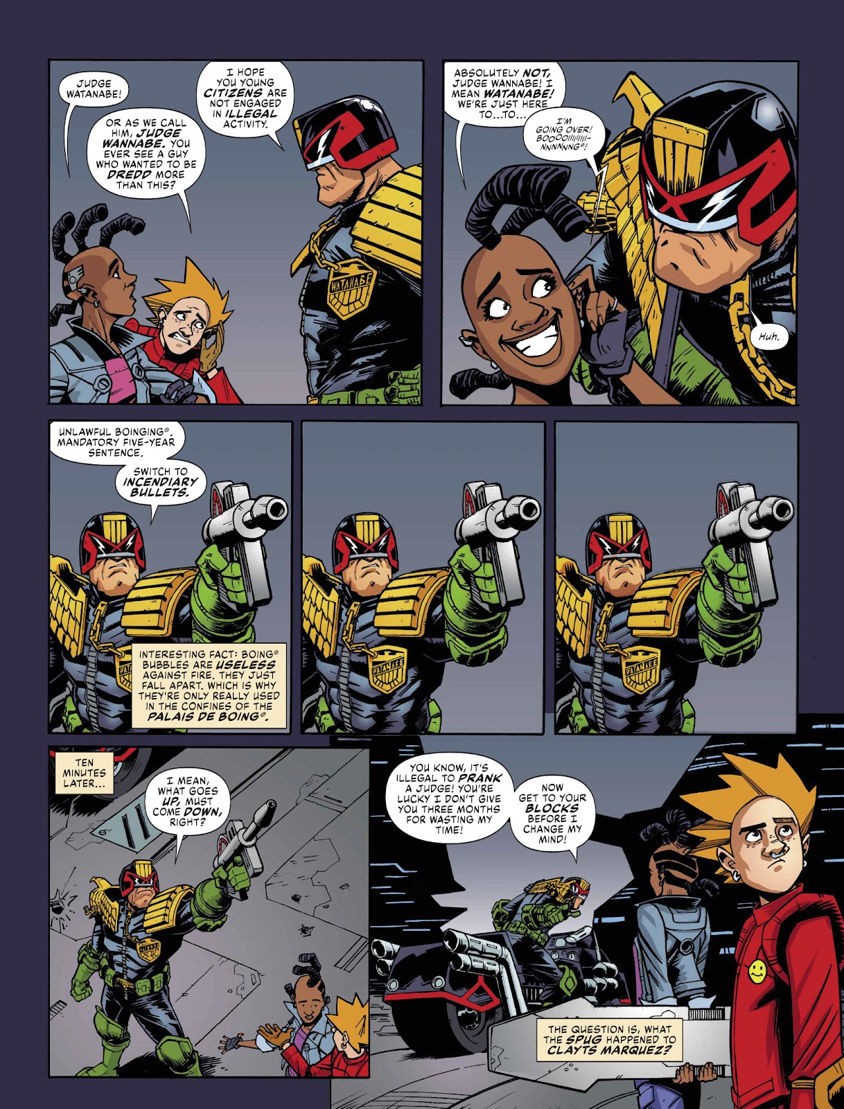 2000 AD Issue #2280 - Page 45