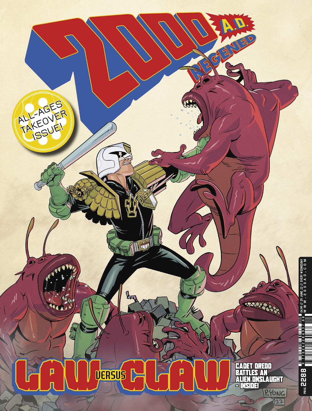 2000 AD Issue #2288 - Page 1
