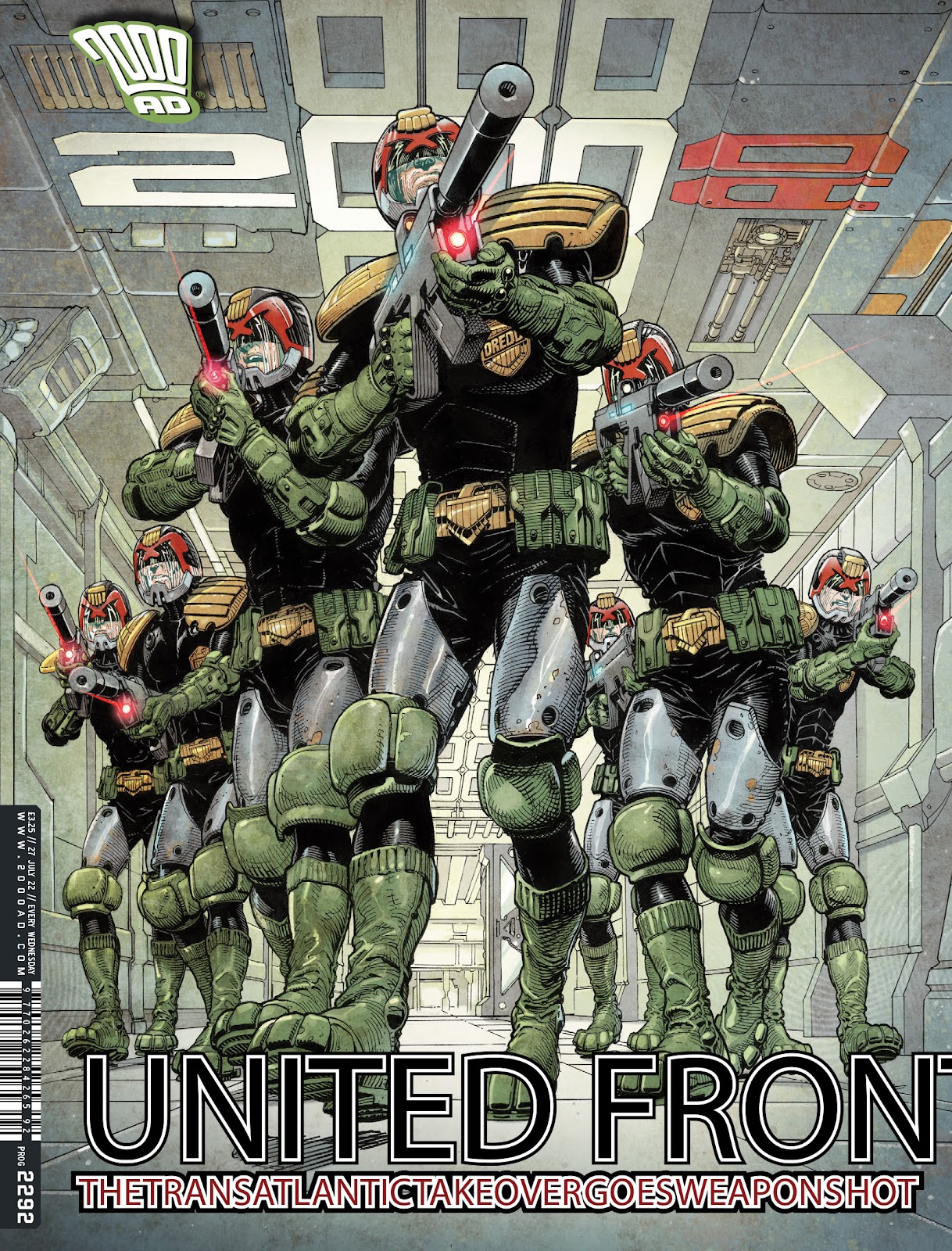 2000 AD Issue #2292 - Page 1