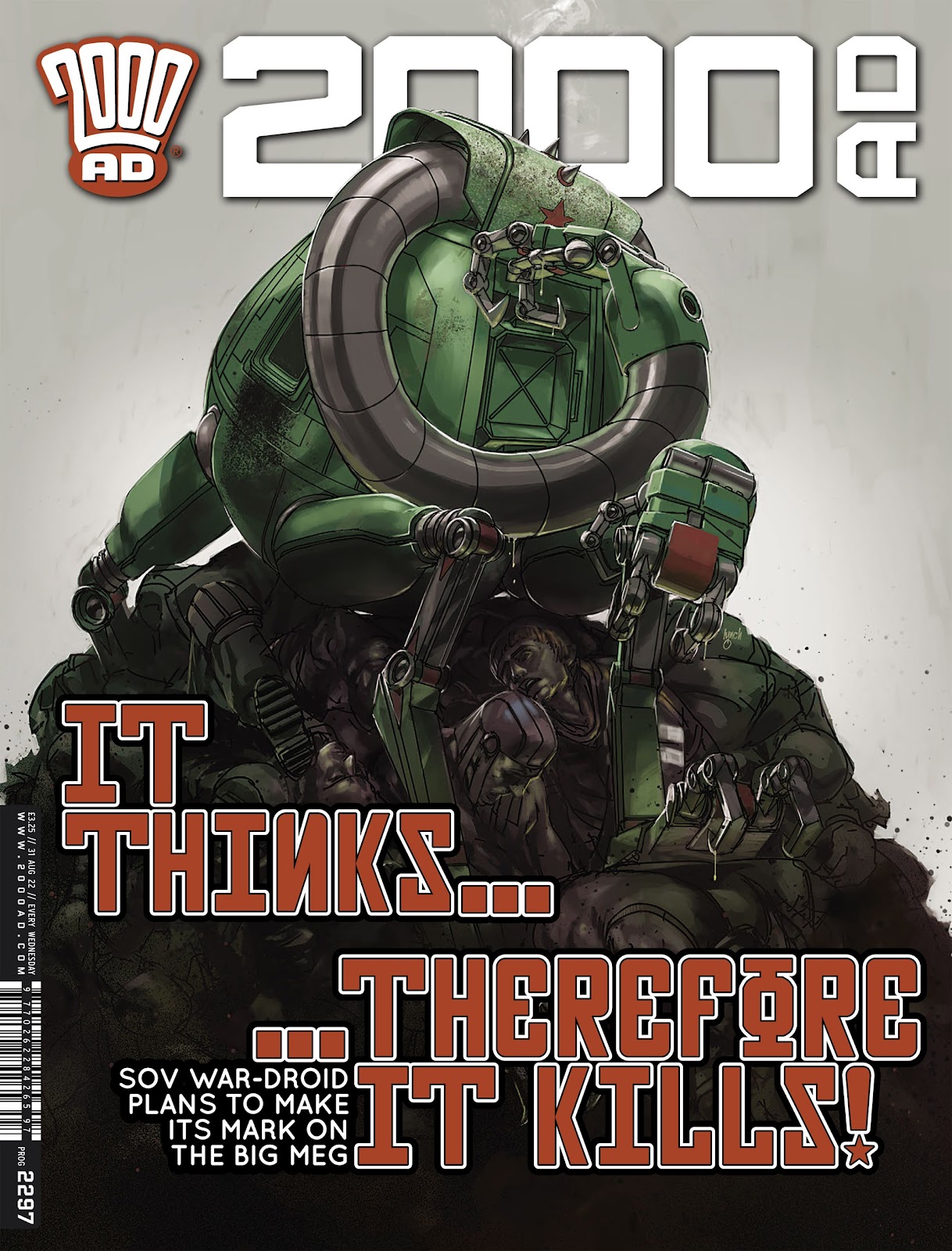 2000 AD Issue #2297 - Page 1