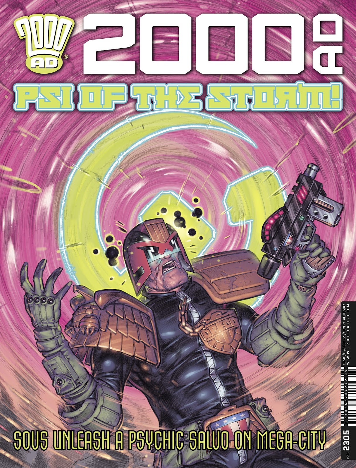 2000 AD Issue #2305 - Page 1