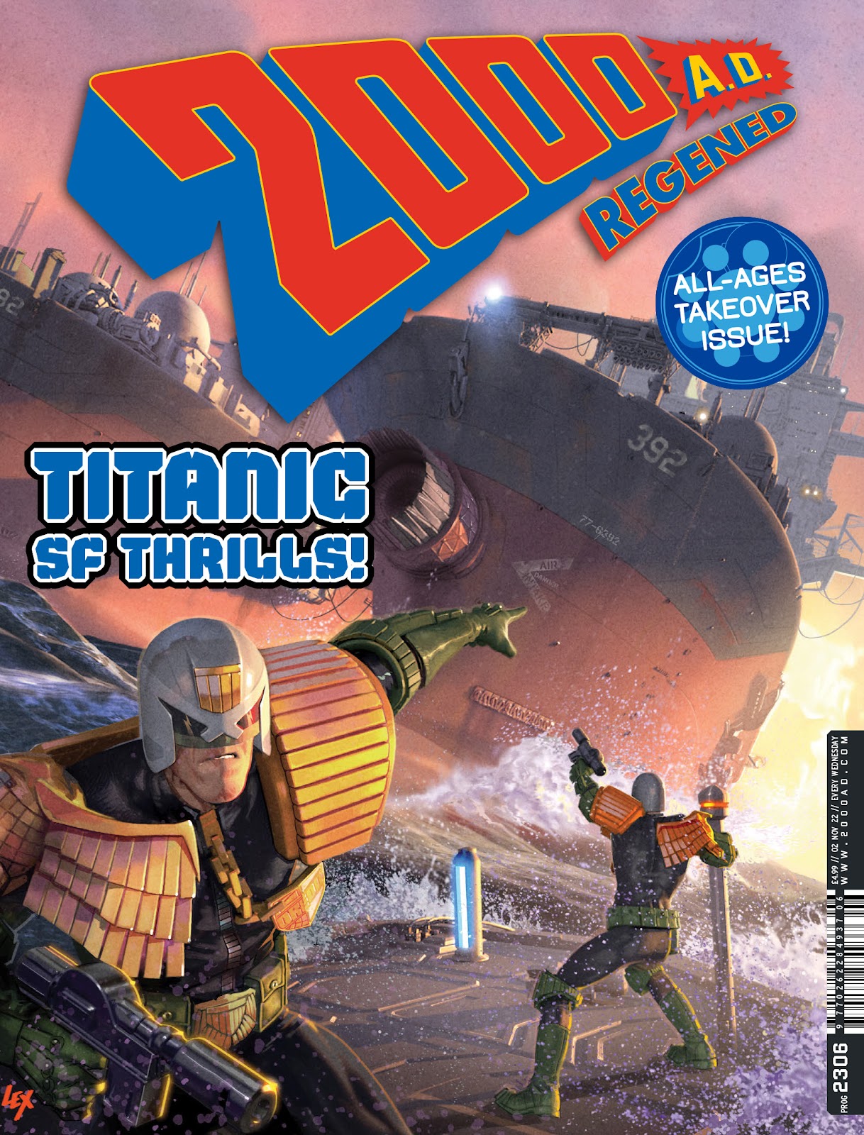 2000 AD Issue #2306 - Page 1