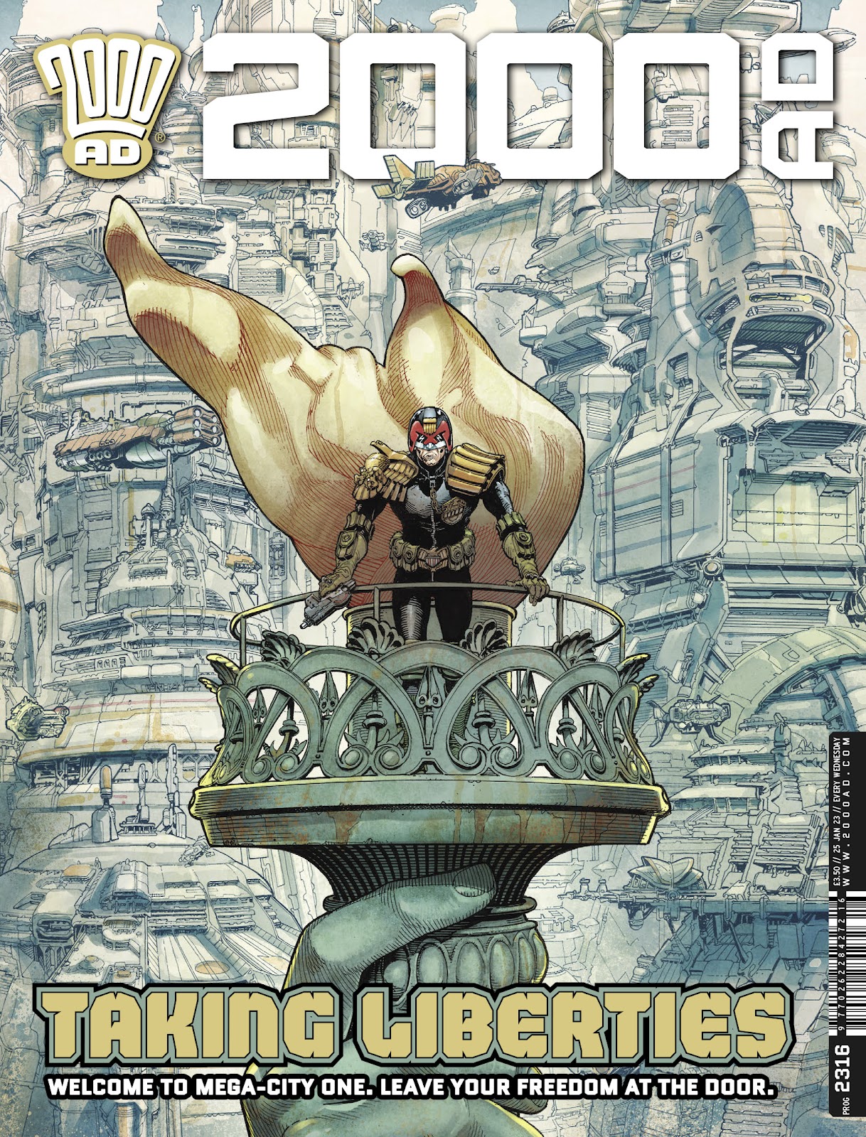 2000 AD Issue #2316 - Page 1