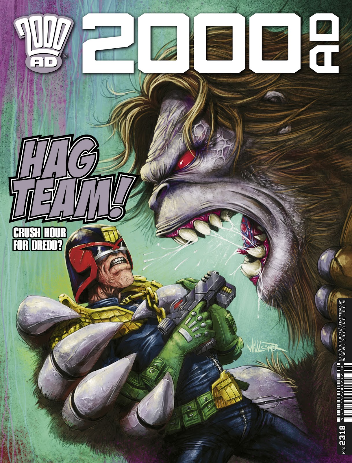2000 AD Issue #2318 - Page 1
