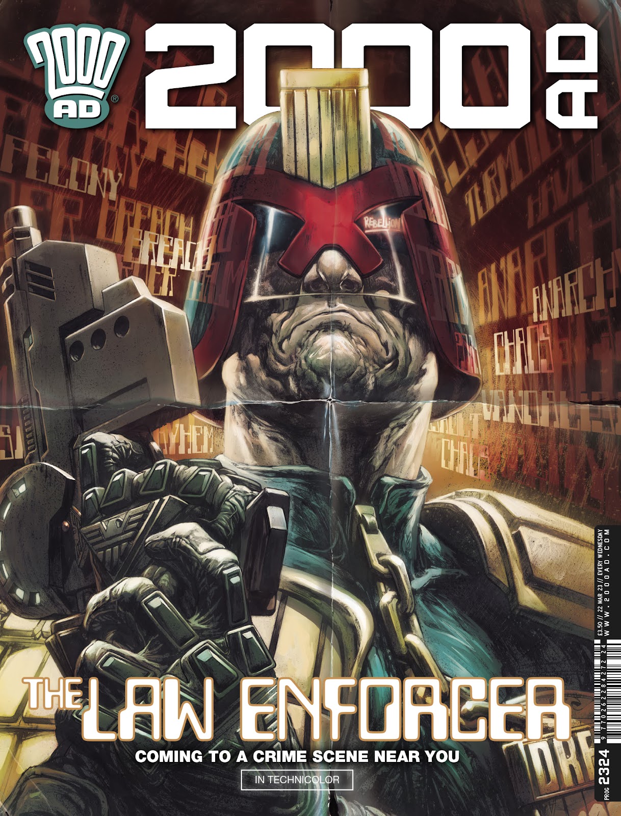 2000 AD Issue #2324 - Page 1