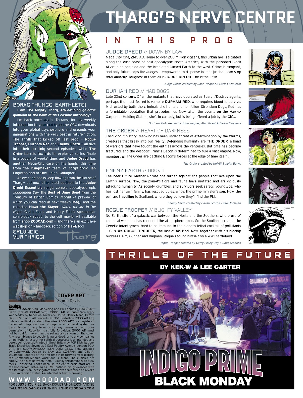 2000 AD Issue #2327 - Page 2
