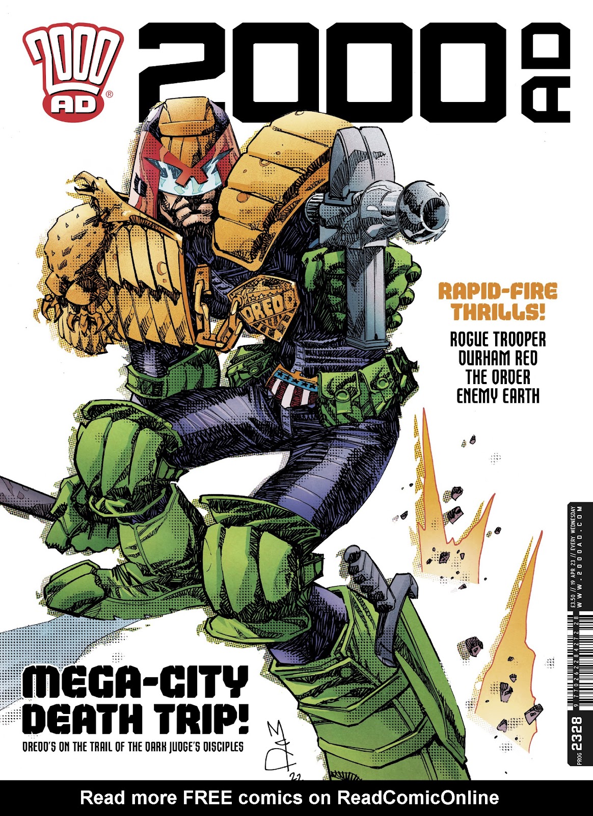 2000 AD Issue #2328 - Page 1