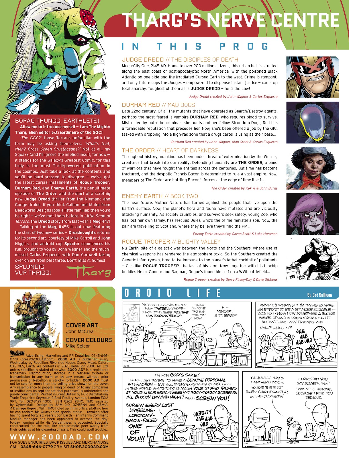 2000 AD Issue #2328 - Page 2