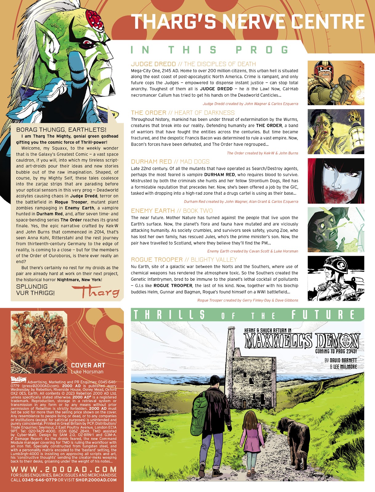 2000 AD Issue #2329 - Page 2