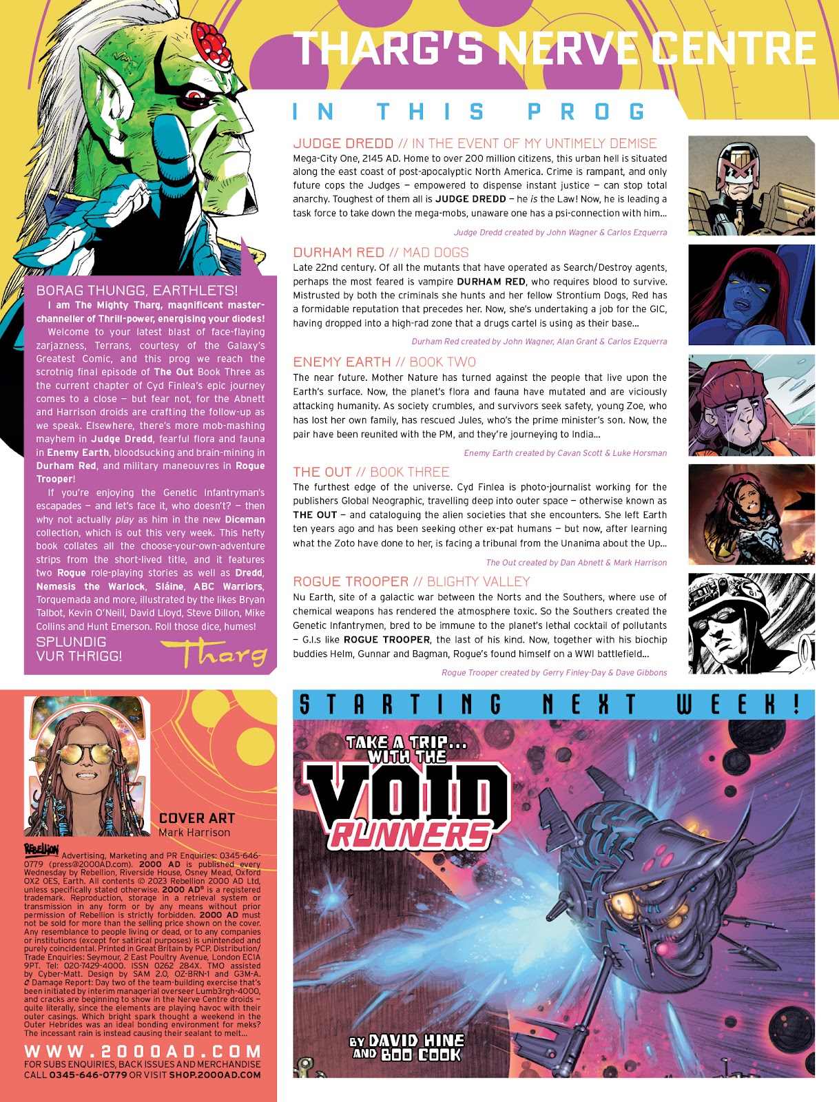 2000 AD Issue #2333 - Page 2