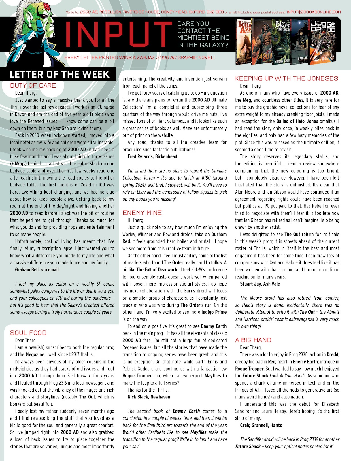 2000 AD Issue #2333 - Page 31