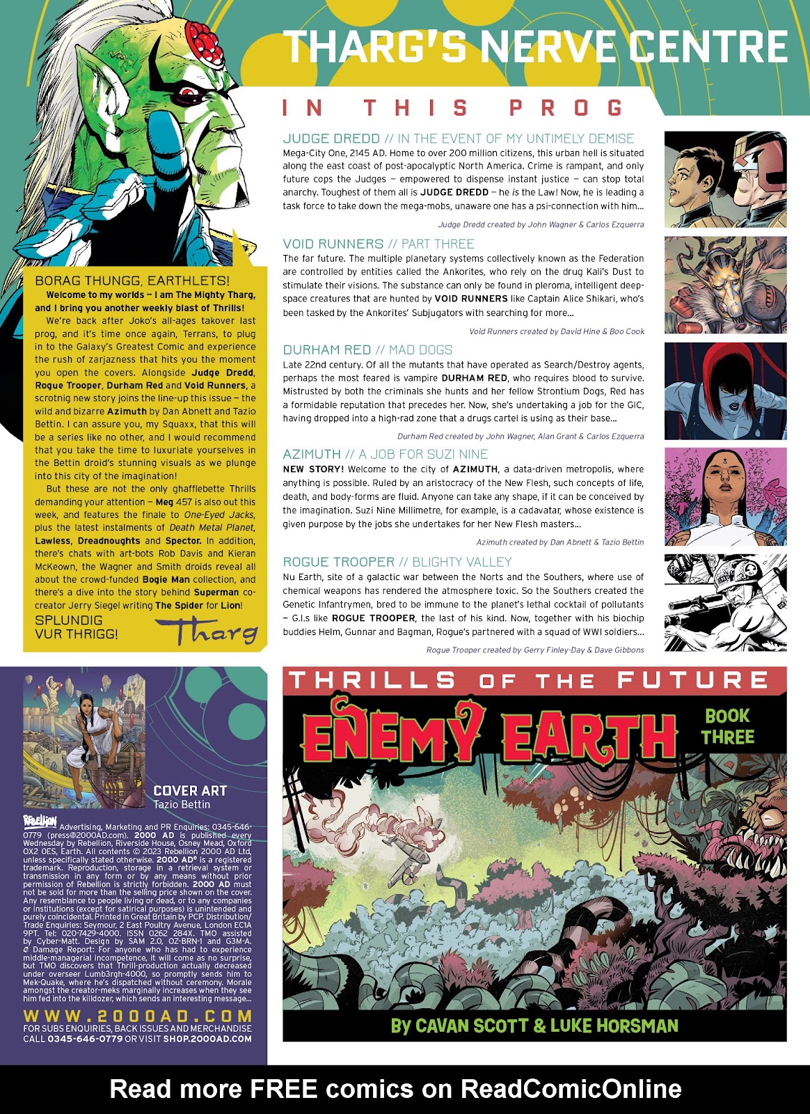 2000 AD Issue #2337 - Page 2