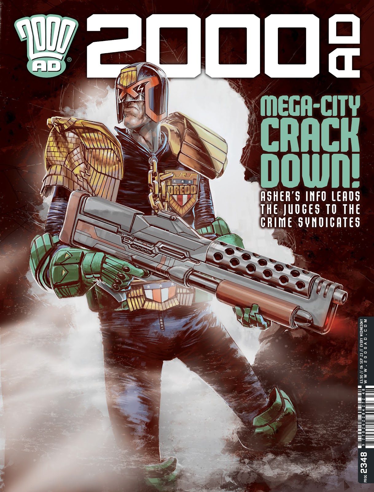 2000 AD Issue #2348 - Page 1